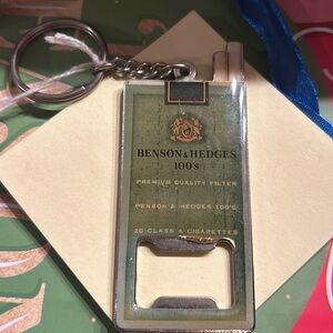 Benson hedgeds key chain